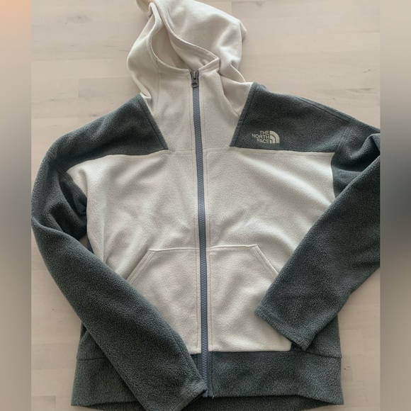The North face fleece zip up size girl M - Picture 1 of 5
